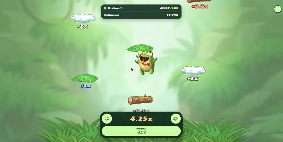Frogger Jump Gameplay
